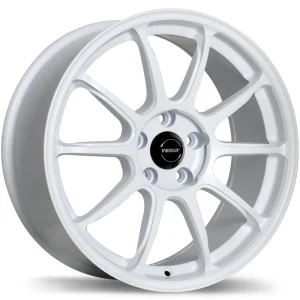 Fast Wheels – Dime – White – 18″x8″ 35mm – All weather Wheels – F230-1880-65WM+35C726